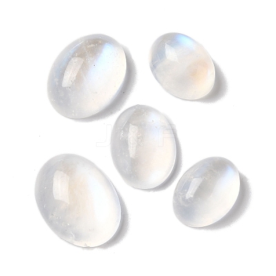 Natural Rainbow Moonstone Cabochons G-NH0026-01A-1