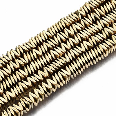 Electroplate Non-magnetic Synthetic Hematite Beads Strands G-T114-56G-1