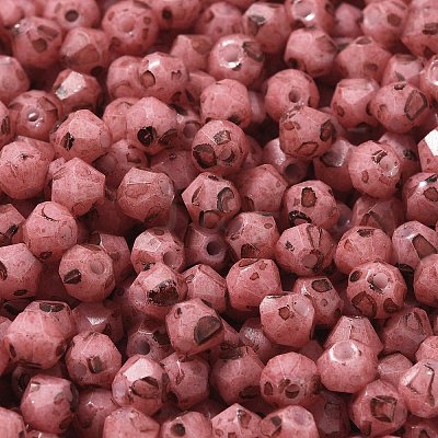 Picasso Baking Paint Glass Seed Beads SEED-A032-02A-06-1