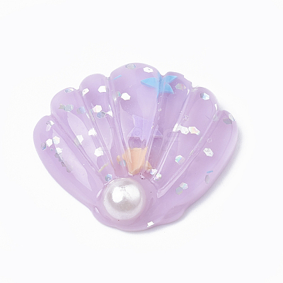 Resin Cabochons CRES-T007-15B-1