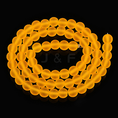 Transparent Glass Beads Strands LS-GLAA-T032-T6mm-MD11-1
