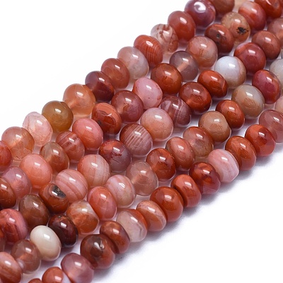 Natural Red Agate Beads Strands G-E530-12A-1