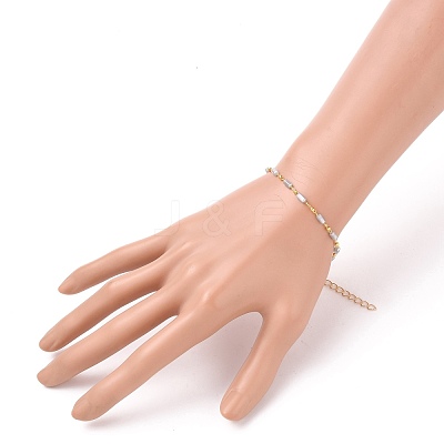 Chain Bracelets BJEW-JB05669-03-1