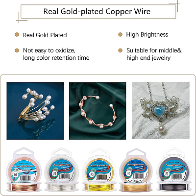 Round Craft Copper Wire CWIR-BC0001-1.0mm-AB-1