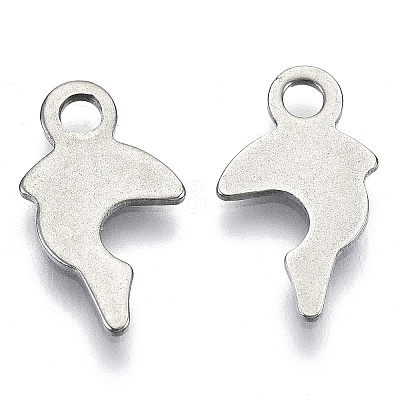 Non-Tarnish 201 Stainless Steel Charms STAS-R116-074-1