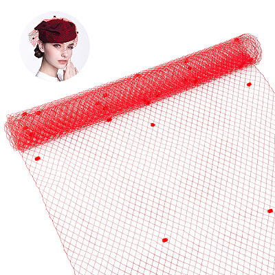 Deco Mesh Ribbons SRIB-WH0011-179B-03-1