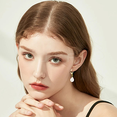 80Pcs 2 Colors 304 Stainless Steel Leverback Earring Findings STAS-SC0010-56-1