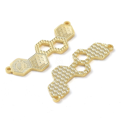 925 Sterling Silver Connector Charms STER-C003-22G-1