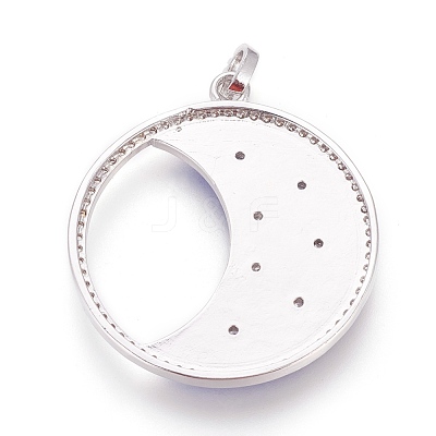 Brass Enamel Pendants KK-E761-03A-1