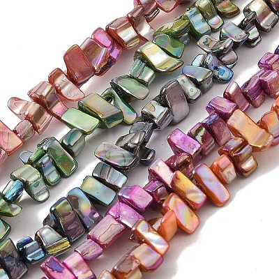 Natural Freshwater Shell Beads Strands BSHE-H018-07-1