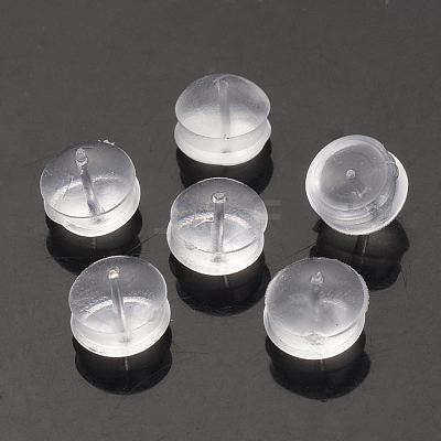 Rubber Ear Nuts X-KK-T021-19-1