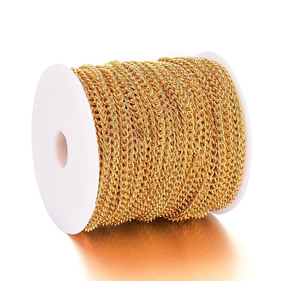 Iron Twisted Chains Curb Chains CHS007Y-01-G-NF-1