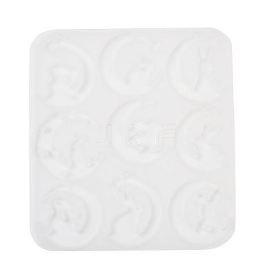 DIY Pendant Molds AJEW-U023-04C-1