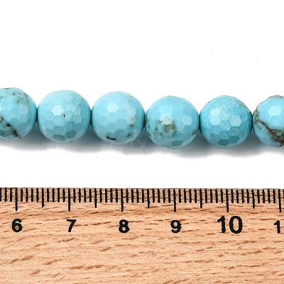 Natural Magnesite Beads Strands G-P598-E-10mm-05-1