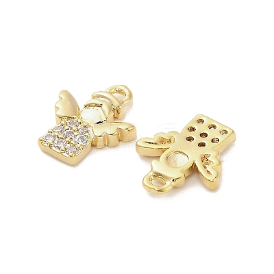 10Pcs Brass Charms KK-V006-05G-02-1