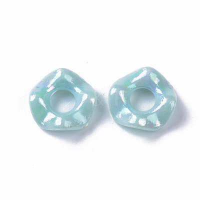 Opaque Acrylic Beads X-MACR-Q239-011-1