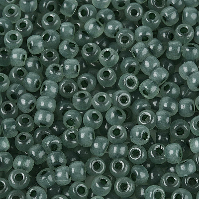 6/0 Transparent Inside Colours Glass Seed Beads SEED-N008-08D-1