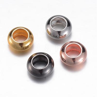 Brass Spacer Beads KK-P050-02-1