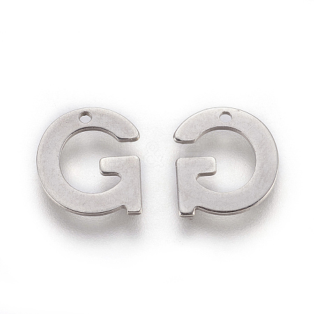 Tarnish Resistant 304 Stainless Steel Charms LS-STAS-F175-02P-G-1