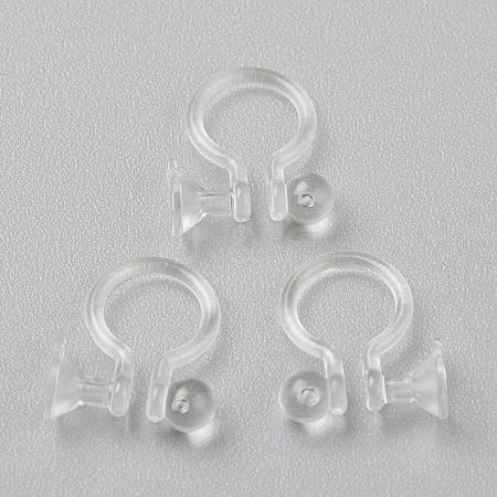 Plastic Clip-on Earring Findings KY-P001-11A-1