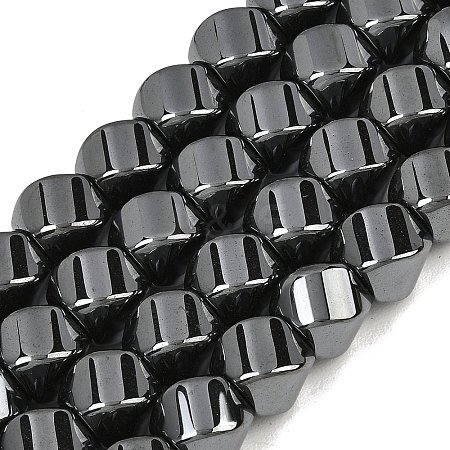 Synthetic Non-magnetic Hematite Beads Strands GG-CBAB93D-A01-02-1