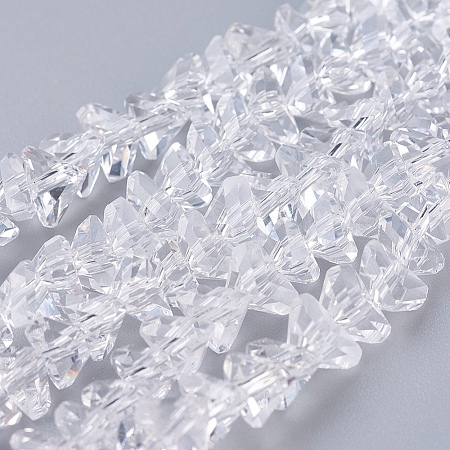 Transparent Glass Beads Strands EGLA-J145-6mm-NB01-1