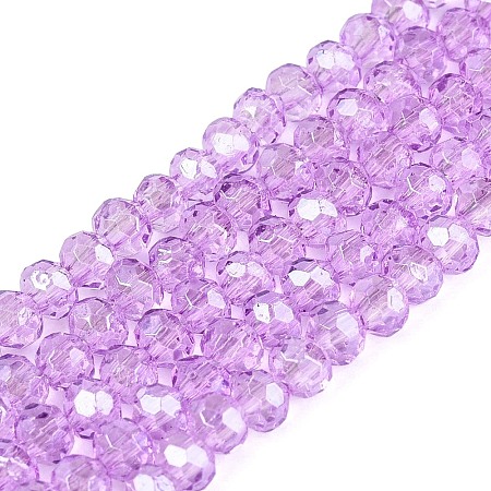 Baking Paint Glass Beads Strands EGLA-Q120-C-A01-1