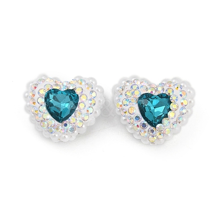 Polymer Clay Glass Rhinestone Beads CLAY-NH0001-13A-1