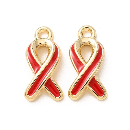 Alloy Enamel Pendants AL-CBA7256-14G-1