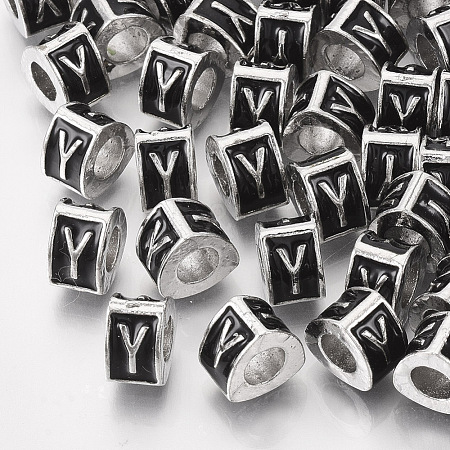 Alloy European Beads X-MPDL-S038-09Y-1