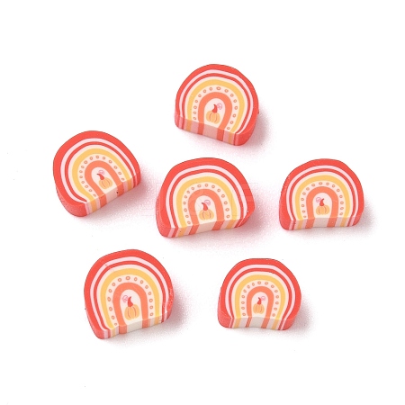 Handmade Polymer Clay Beads CLAY-P005-10A-1