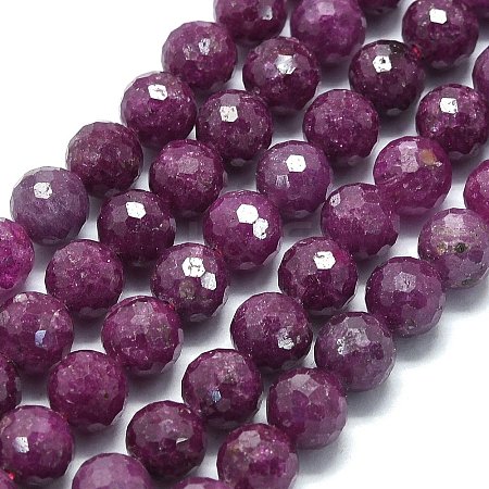 Natural Ruby Beads Strands G-G106-C14-06-1