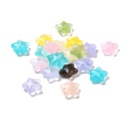 Opaque Acrylic Beads SACR-E003-03-1