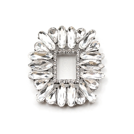 Alloy Shoe Buckle Clips PALLOY-WH0094-16-1