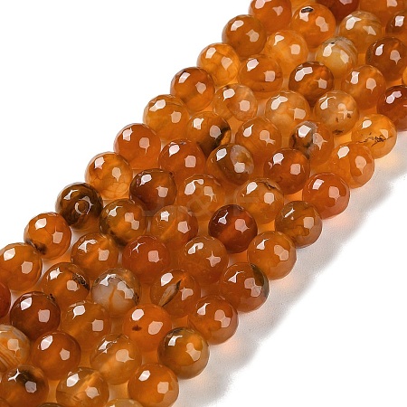 Natural Agate Beads Strands G-M437-B01-01L-1