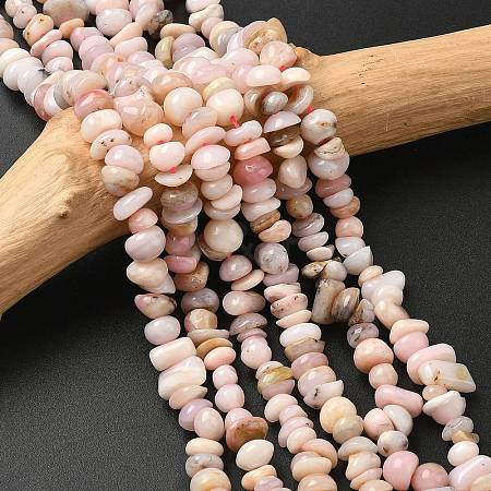 Natural Pink Opal Beads Strands G-L505-25-1