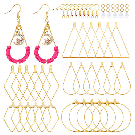 DIY Dangle Earring Making Kits DIY-UN0005-70-1