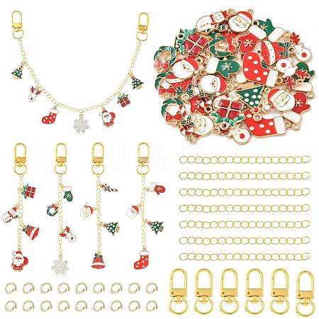 Christmas DIY Bag Pruse Chain Making Kit DIY-FS0010-38-1