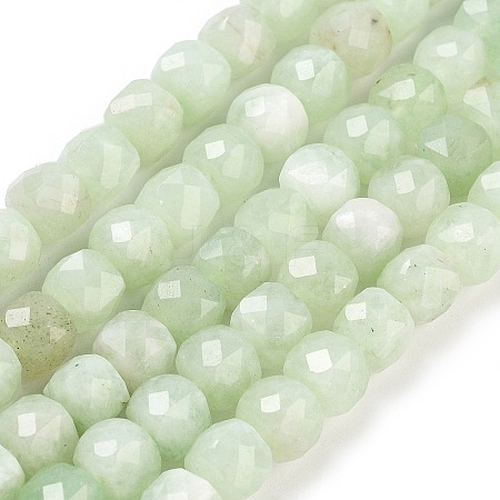 Natural White Jade Beads Strands G-H028-A09-21-1