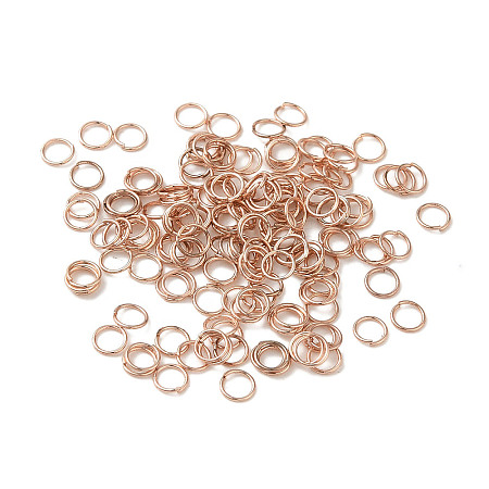 304 Stainless Steel Open Jump Rings STAS-K285-02E-RG-1