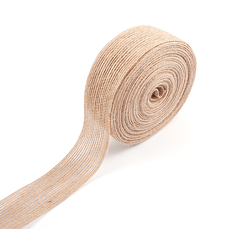 Burlap Fabric Ribbon OCOR-TAC0006-30B-1