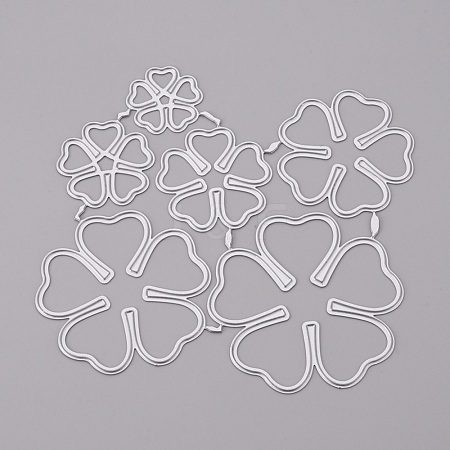 Clover Frame Carbon Steel Cutting Dies Stencils X-DIY-F050-05-1