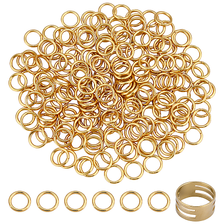 DICOSMETIC Jump Rings Kit for DIY Jewelry Making Finding Kit DIY-DC0001-10-1