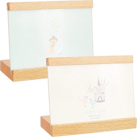 5 Inch Horizontal Desk Photo Frame DIY Kit DIY-WH0319-63-1