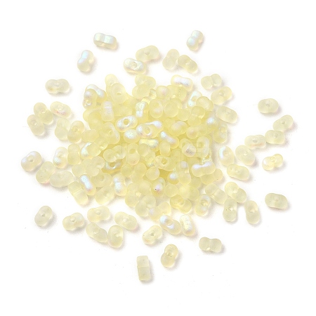 Glass Frosted Seed Beads LS-SEED-NH0002-01F-1
