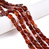 Natural Red Agate(Dyed & Heated) Beads Strands G-T138-104-1