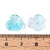 Baking Paint Transparent Glass Bead Caps DGLA-N014-09A-04-3