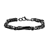 Stainless Steel Byzantine Chain Bracelets PW-WG5A3D1-01-1