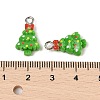 Christmas Theme Opaque Resin Pendants RESI-S08-02M-3