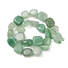 Natural Green Aventurine Beads Strands G-K395-B04-02-3